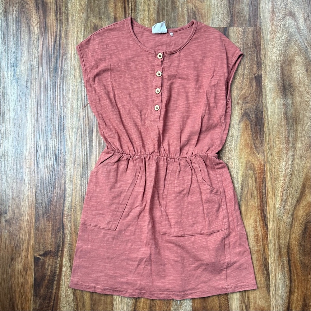 Cotton On Kids Casual Rust Dress